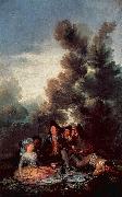 Vesper im Freien Francisco de Goya